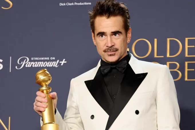 Colin Farrell Golden GLobes