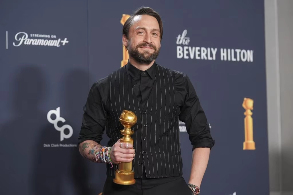 Kieran Culkin Golden Globes 