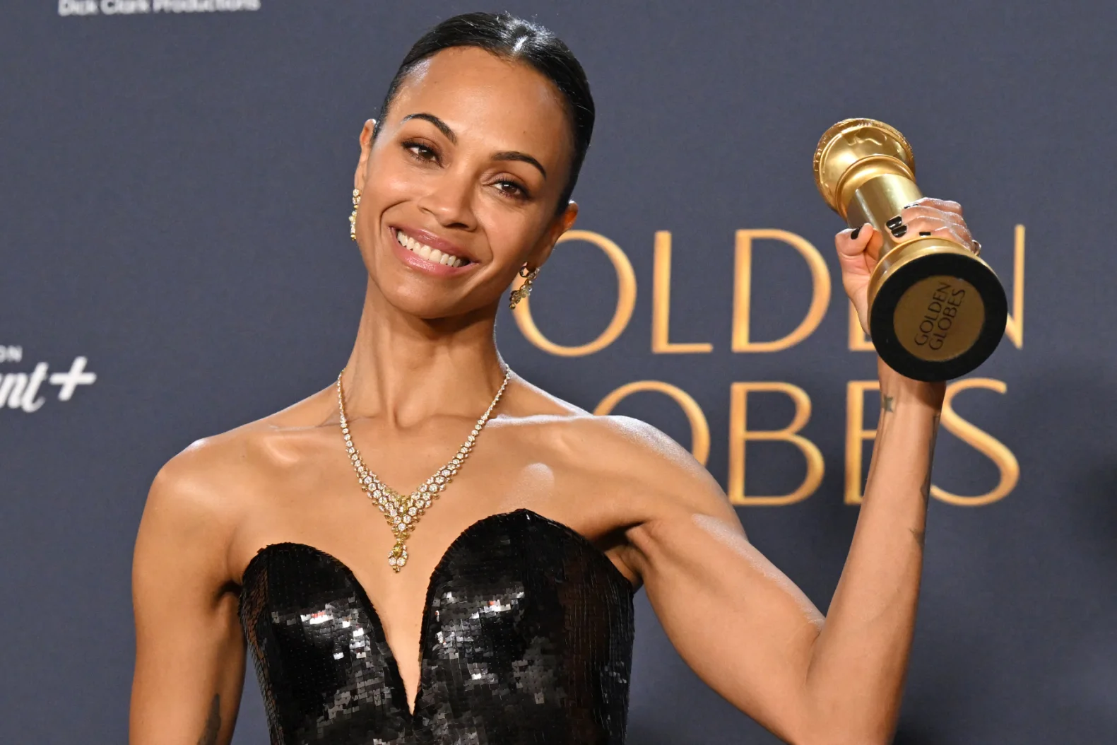 Zoe Saldaña Golden Globes