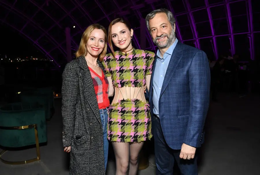 Maude y Judd Apatow, Leslie Mann - famosos 