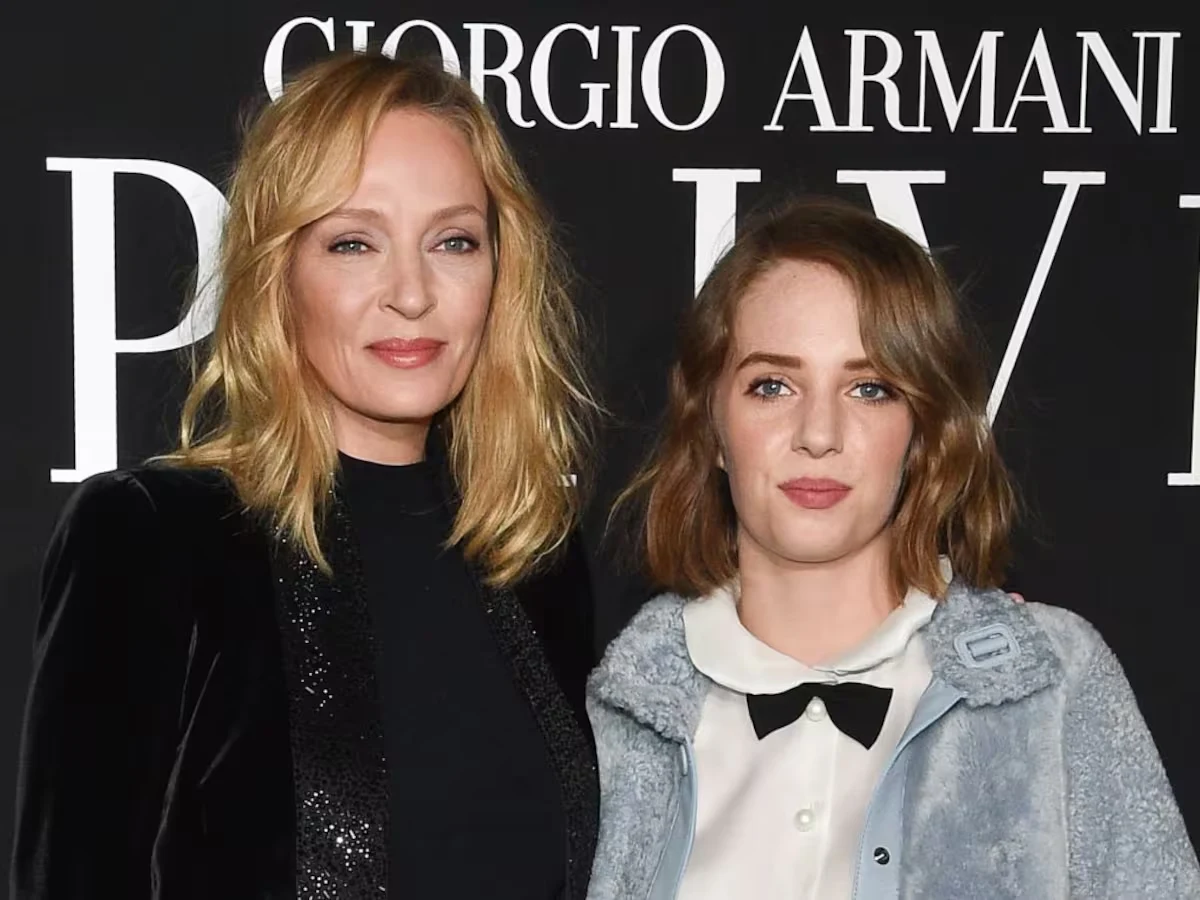 Maya Hawke y Uma Thurman - famosos