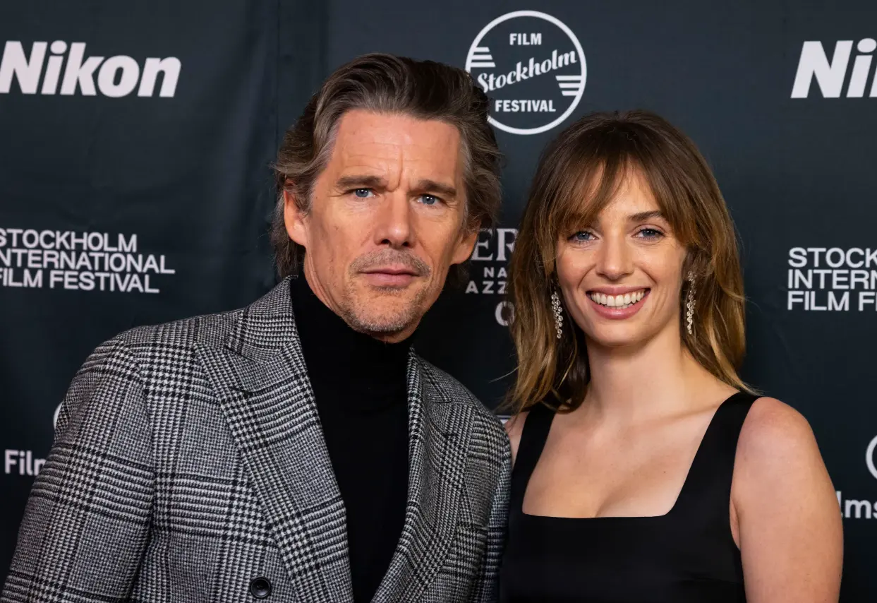 Maya y Ethan Hawke  - famosos