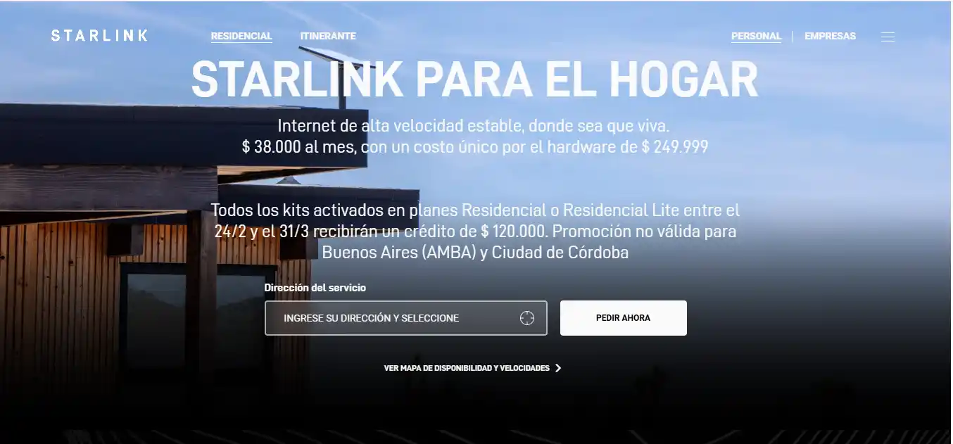 Starlink Argentina