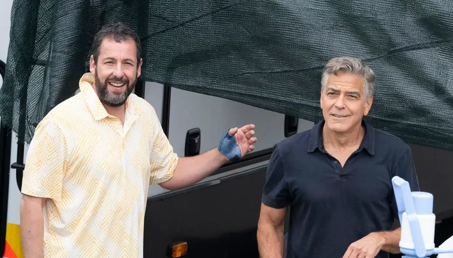 George Clooney y Adam Sandler