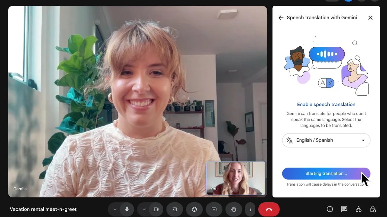 Google Meet videollamadas