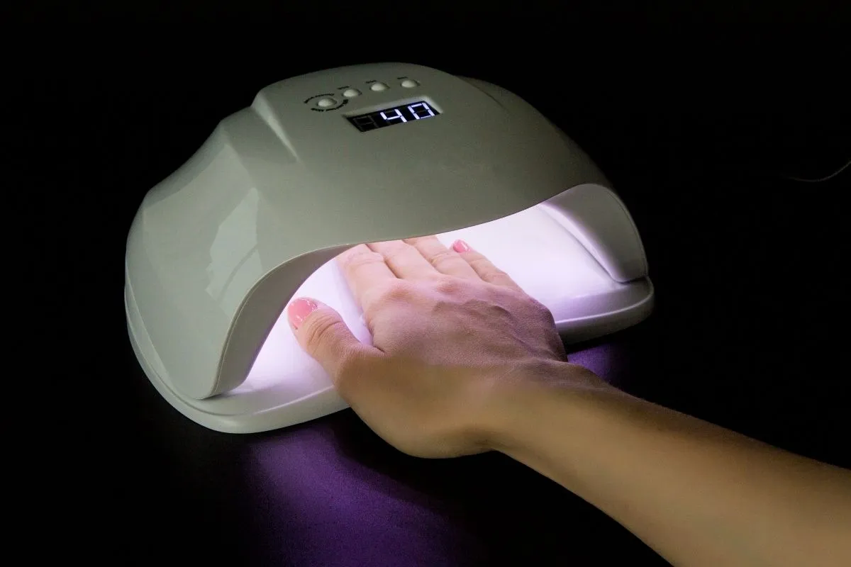 lámparas UV - esmalte de uñas