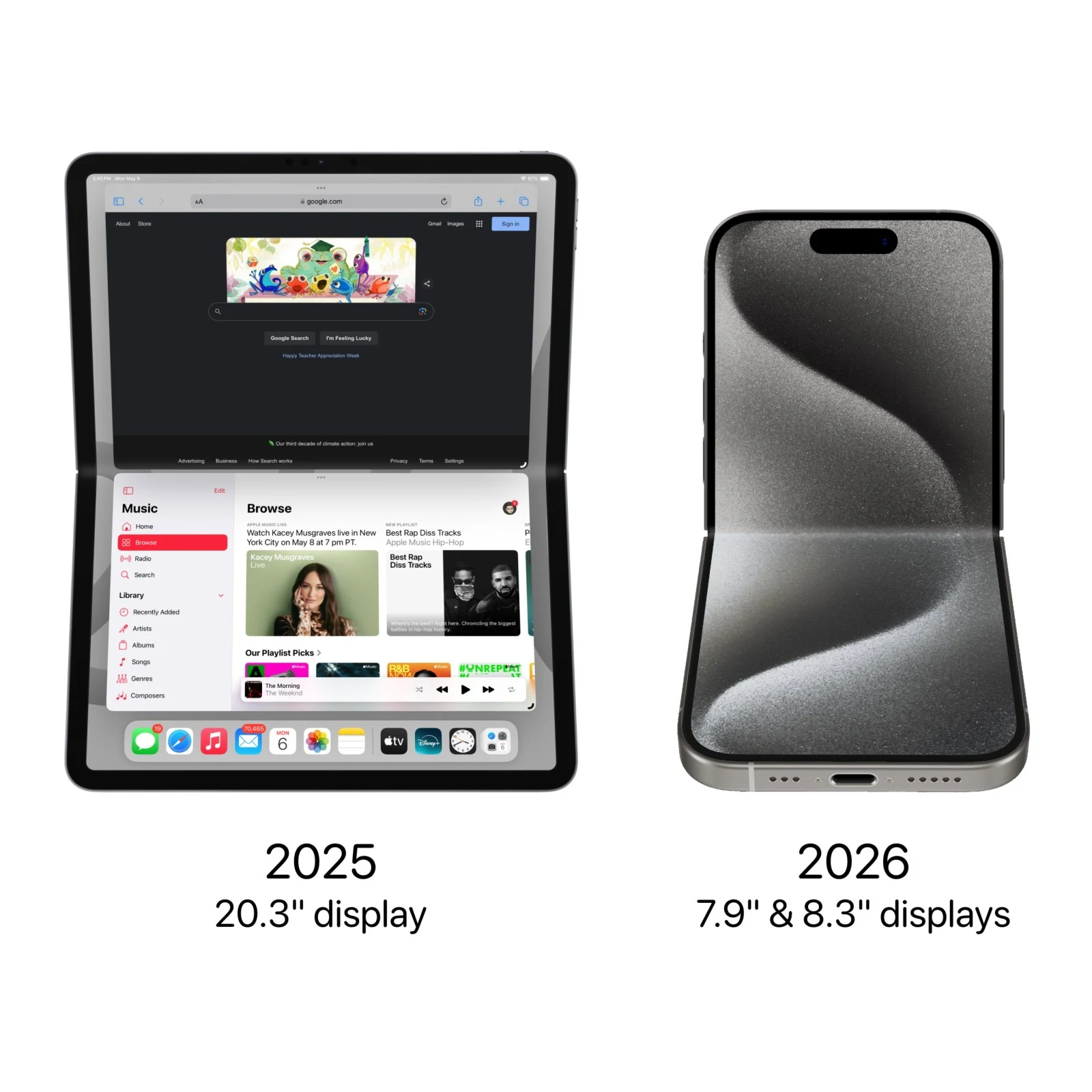 iPhone plegable