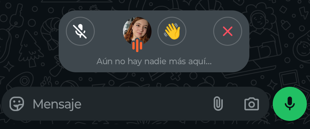 Chat de voz whatsapp