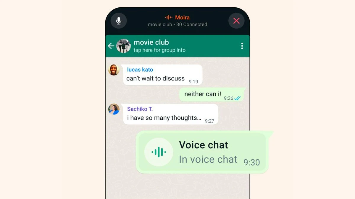 Chat de voz whatsapp
