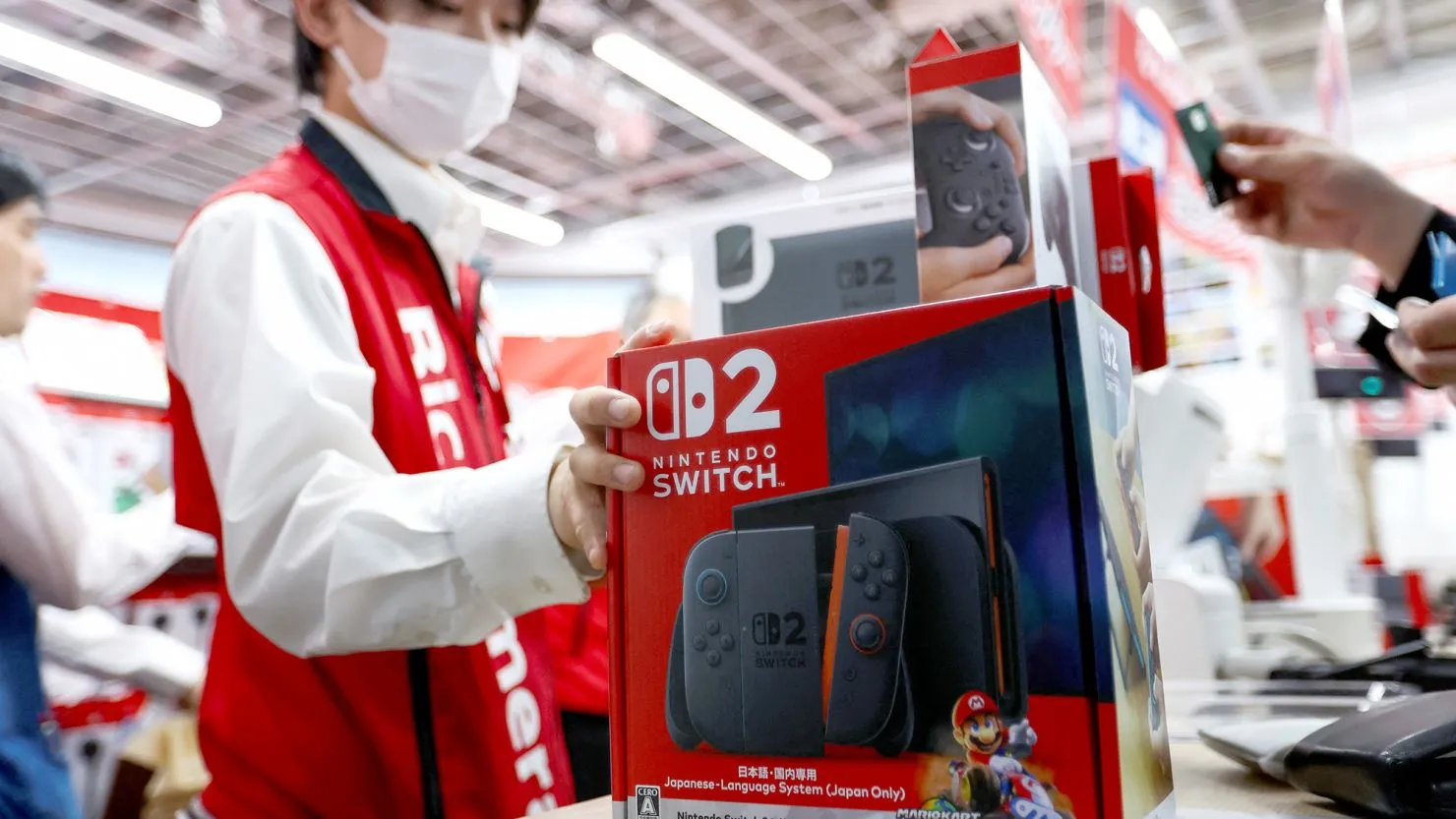 Switch 2 pantalla