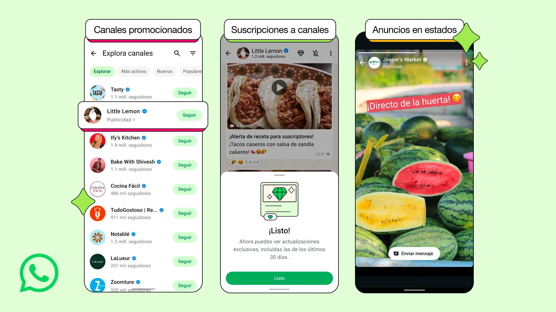 WhatsApp anuncios