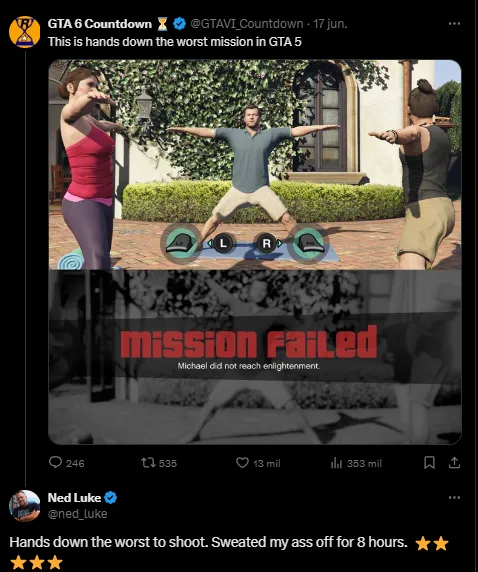 GTA V peor escena