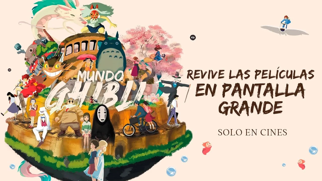 Ghibli películas Argentina