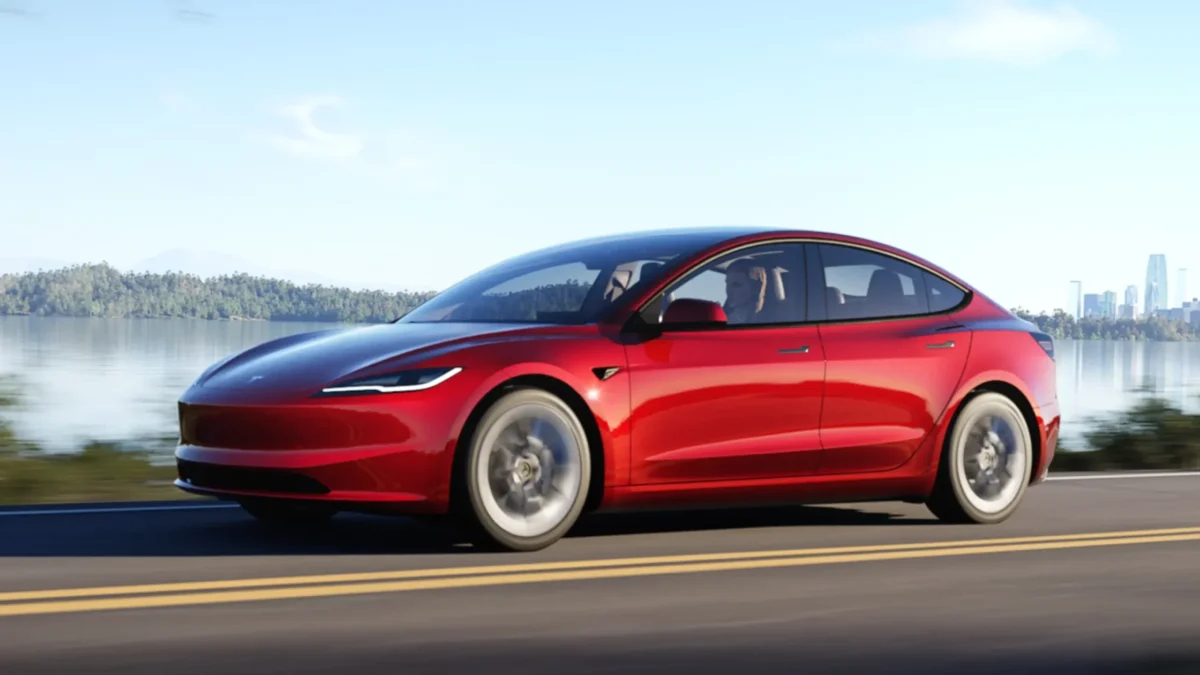 El Tesla Model 3, uno de los modelos que podría llegar primero a Argentina