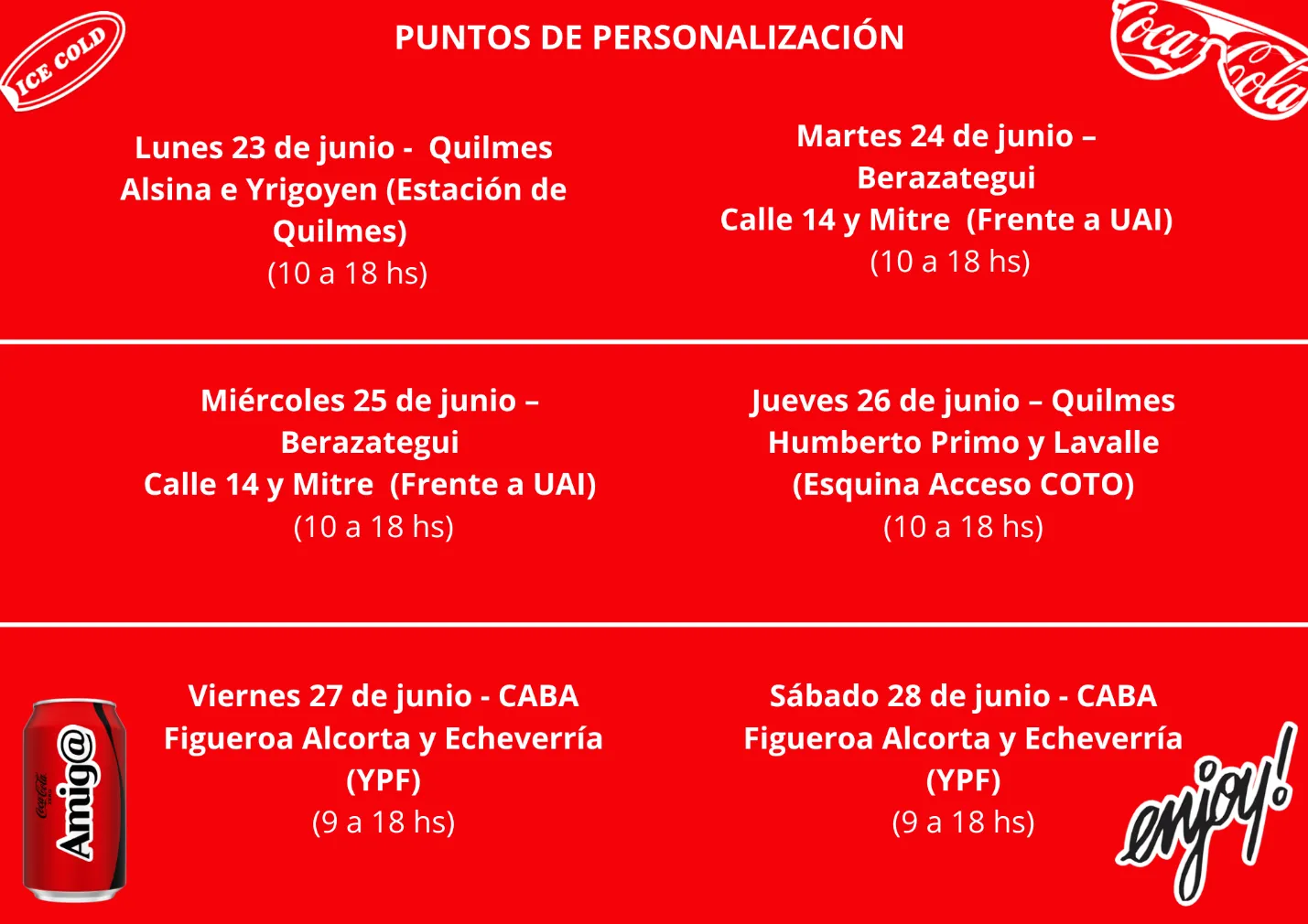 Personalizar Coca-Cola