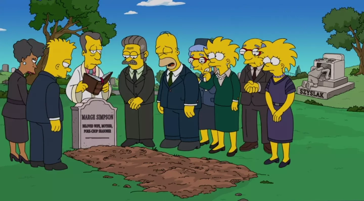 muerte de protagonista Los Simpson