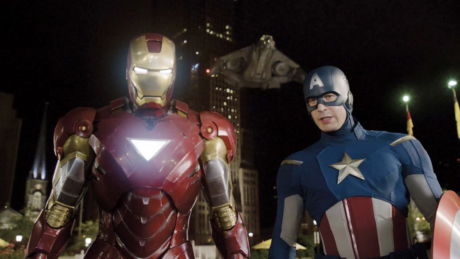 Marvel Iron Man y Capitán América
