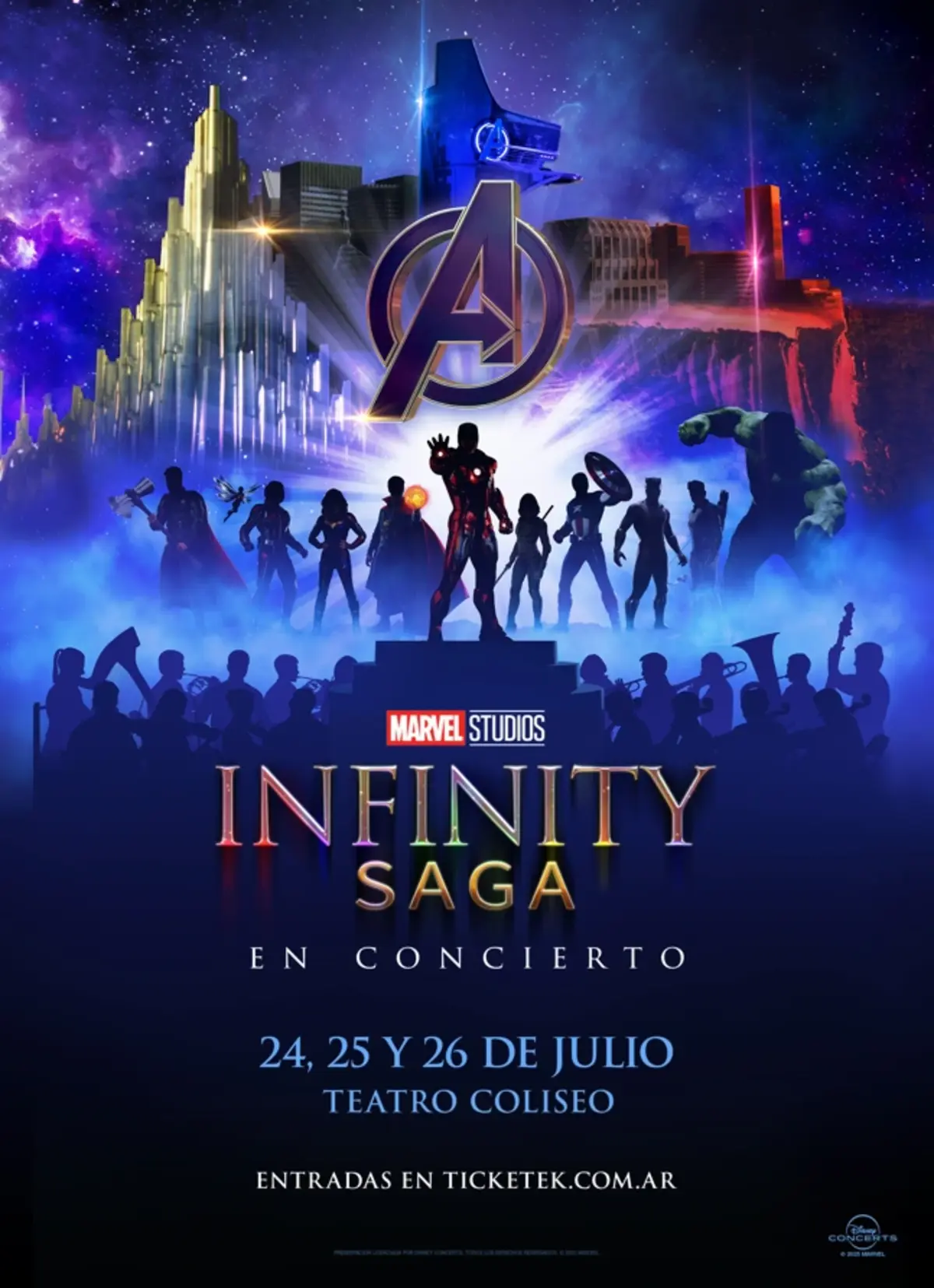 Marvel Studios Infinity Saga en Concierto