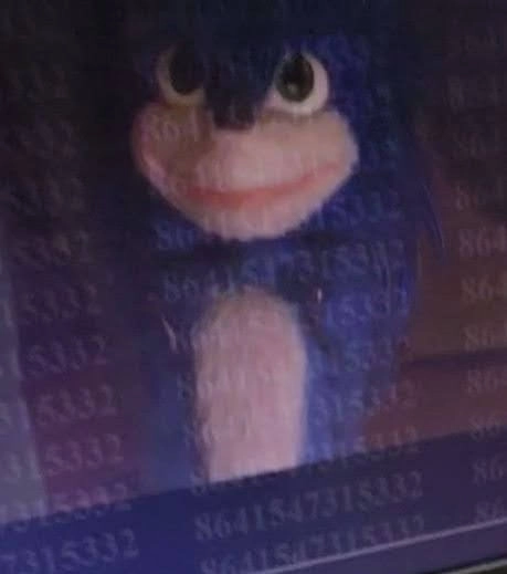 película Sonic diseño