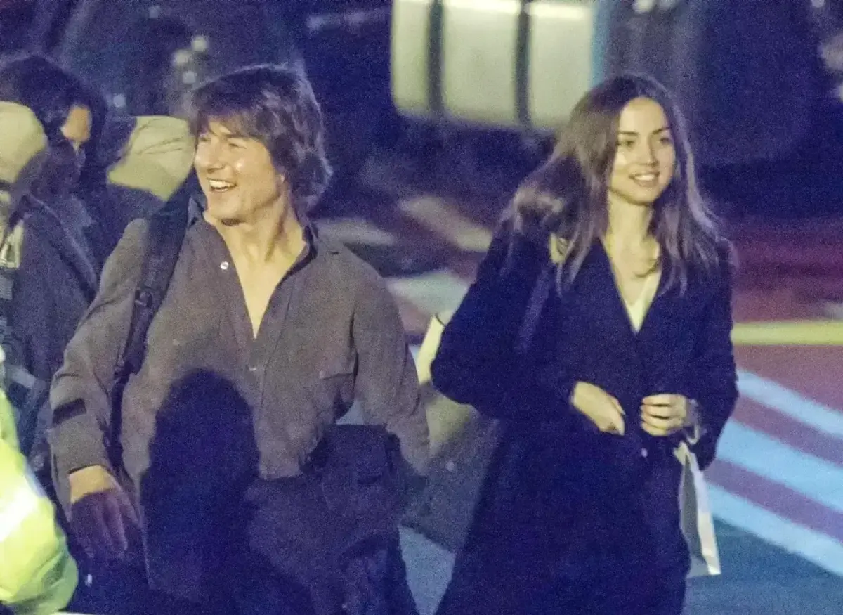 Ana de Armas y Tom Cruise