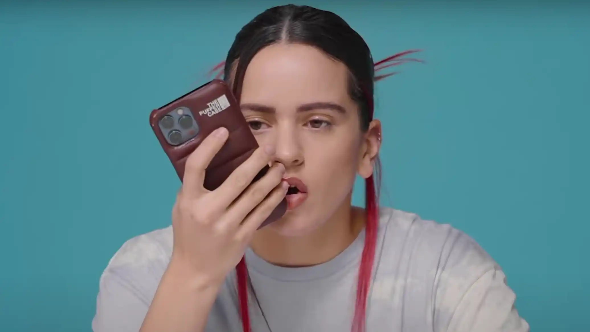 smartphone Rosalía