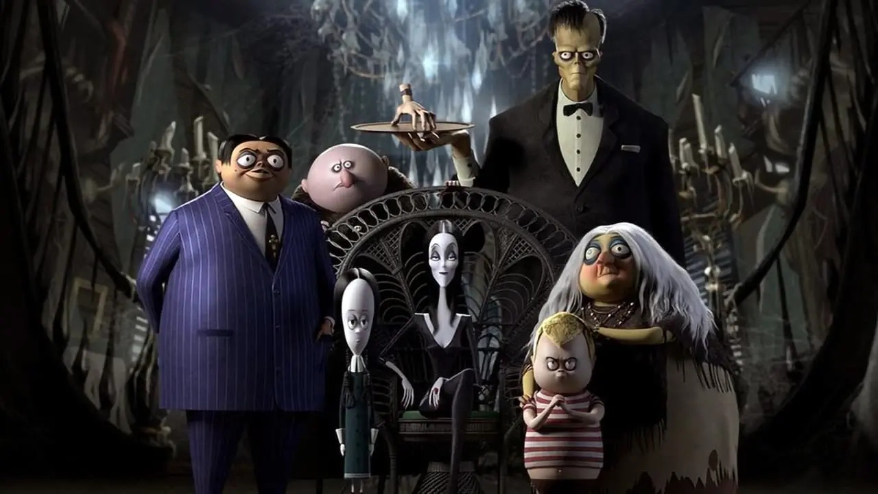locos Addams película animada