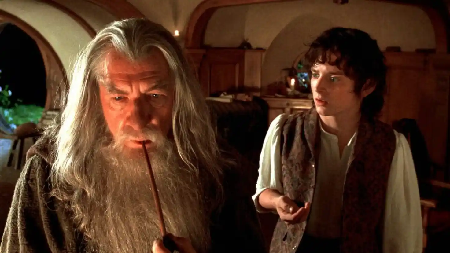 Frodo Gandalf película Gollum