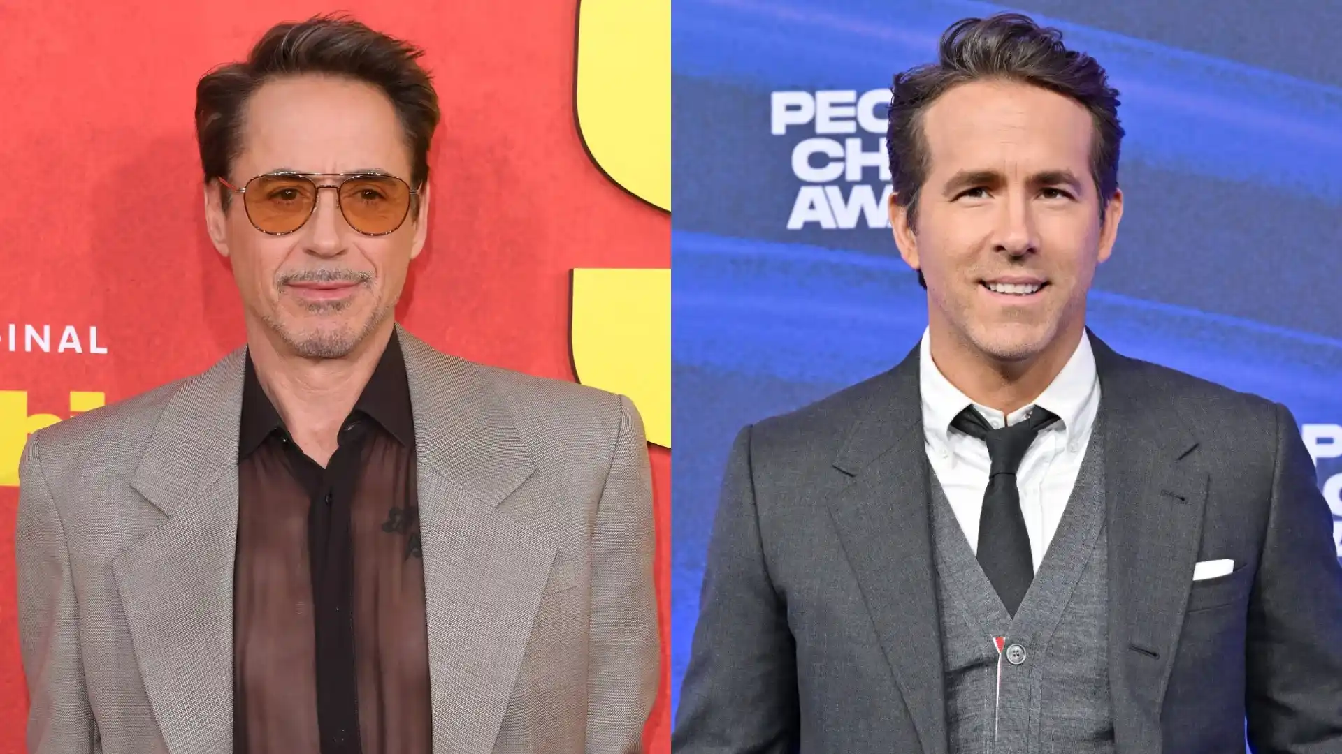 Robert Downey Jr. Ryan Reynolds