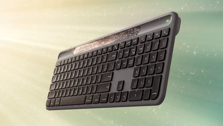 Logitech teclado carga luz