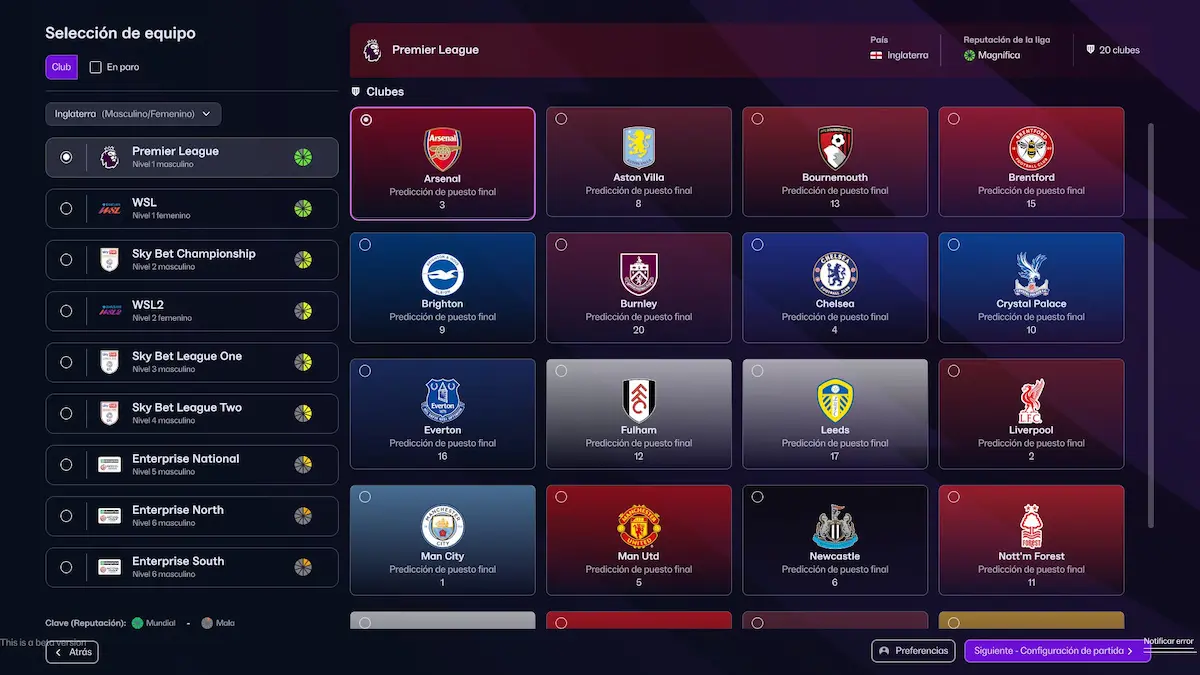 premier league