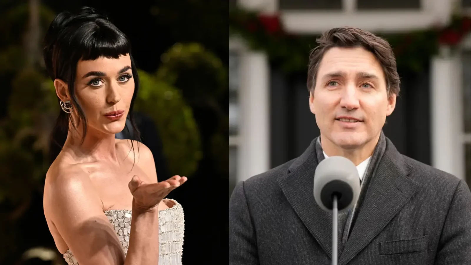 Katy Perry y Justin Trudeau 