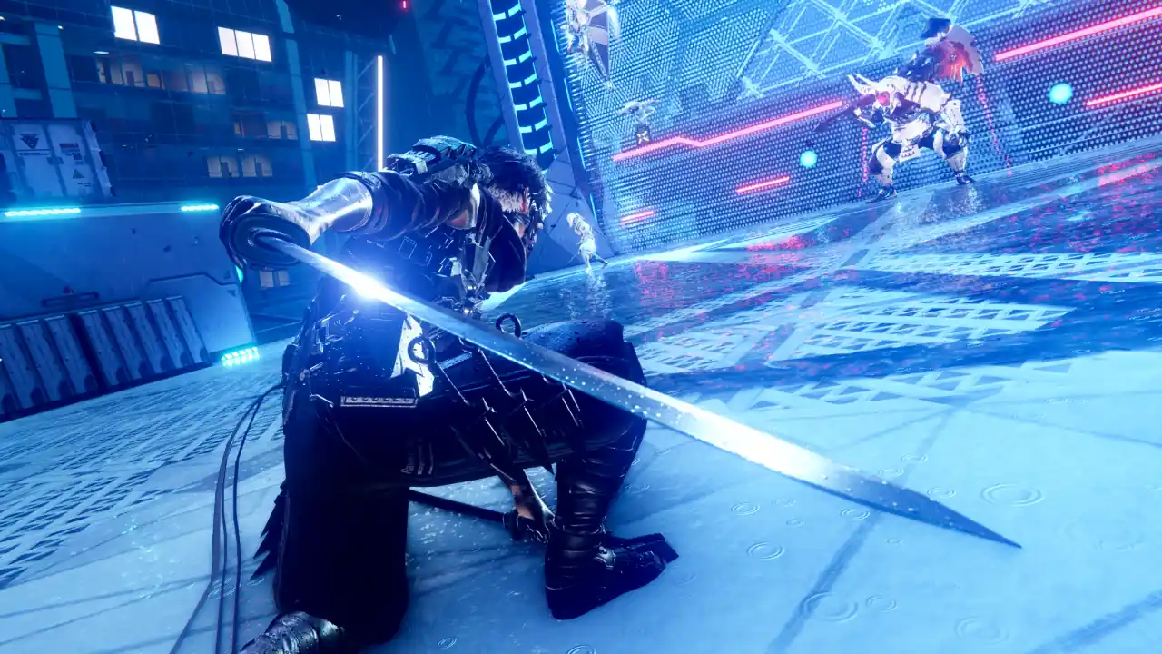 Imagen de Yakumo, protagonista de Ninja Gaiden 4, en pleno combate.