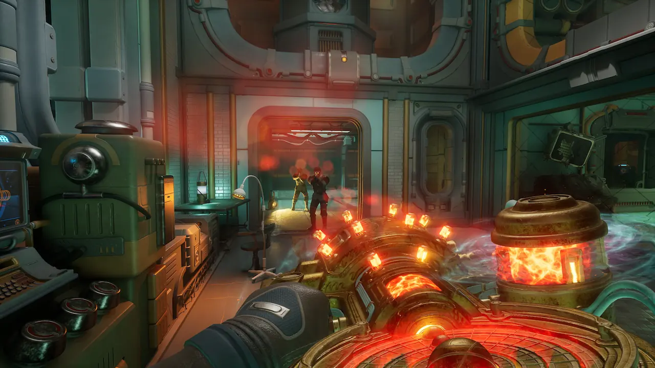Escena de combate de The Outer Worlds 2, el otro RPG de Obsidian que no cumplió las ventas esperadas
