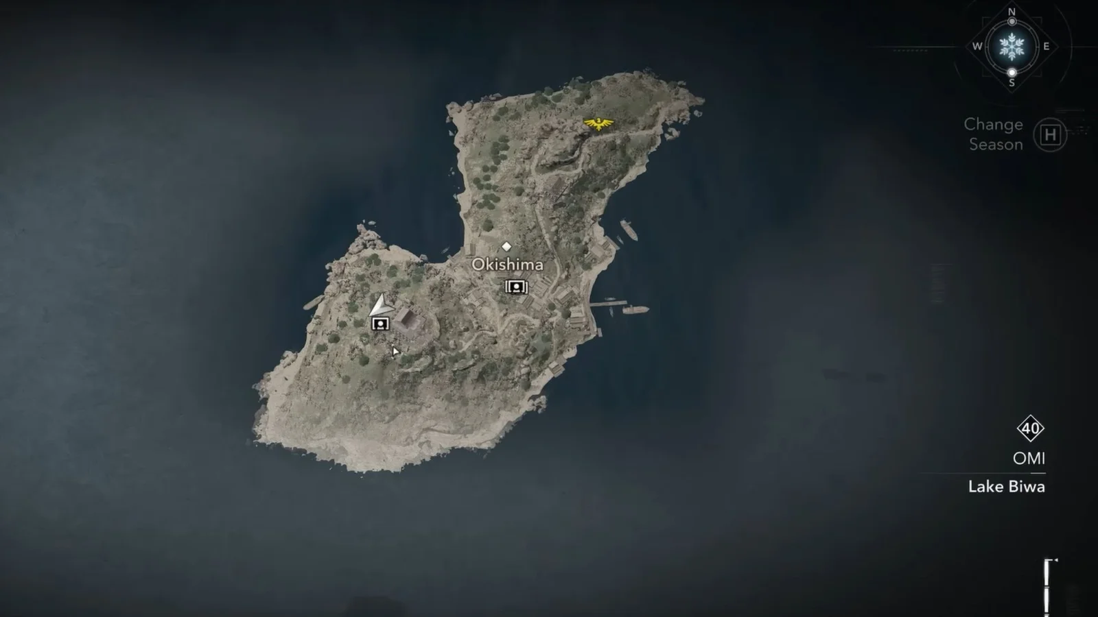 Ubicación del Glifo de la Niebla en Assassin's Creed Shadows