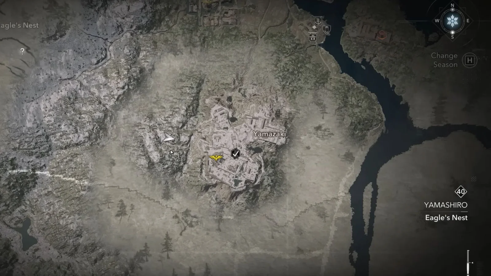 Ubicación del Glifo del Sakura en Assassin's Creed Shadows