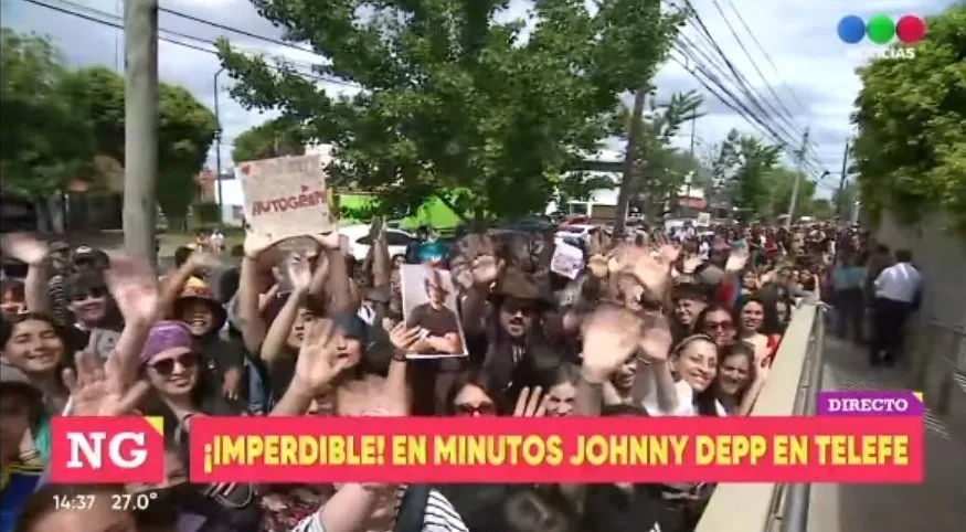 Johnny Depp Argentina