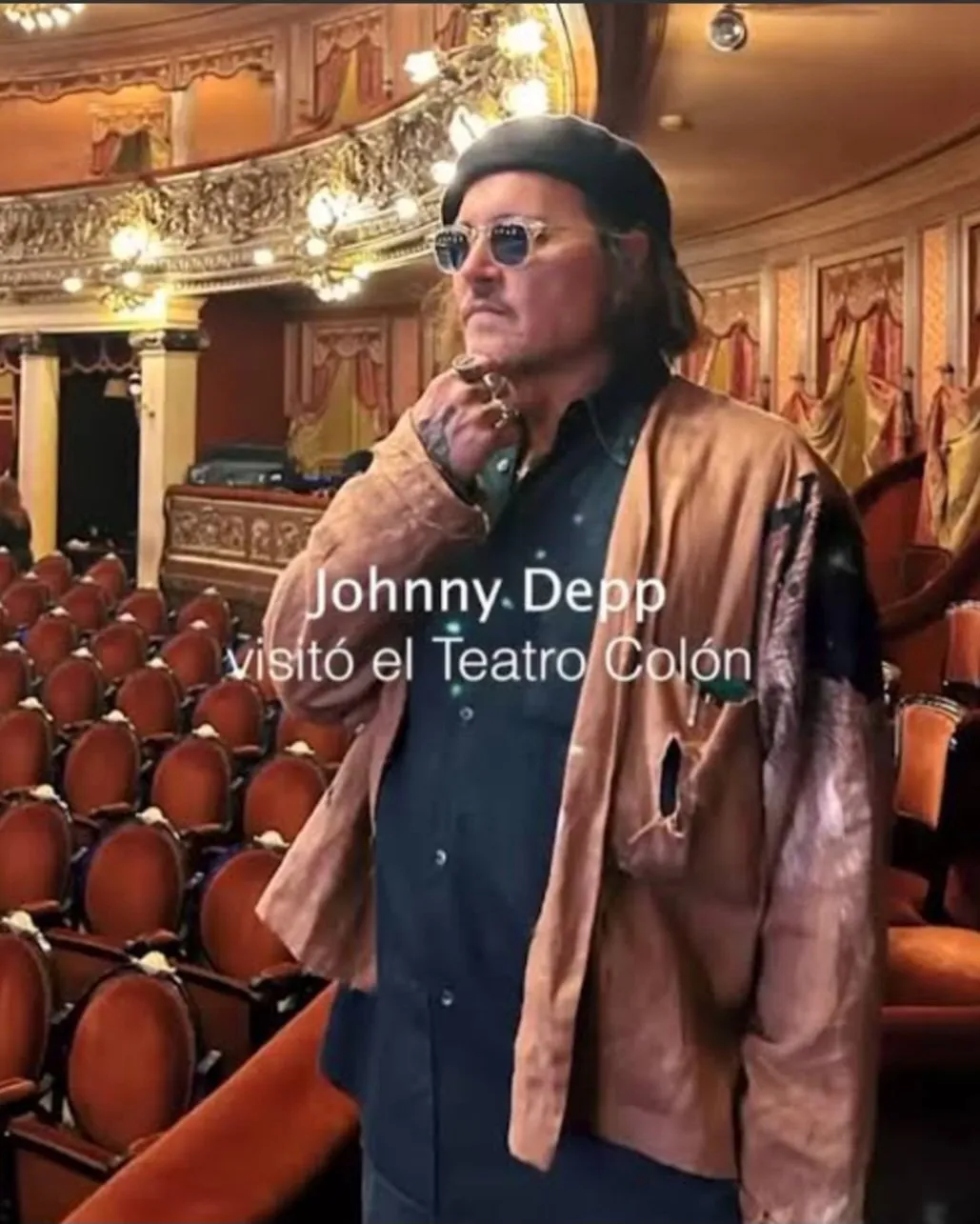 Johnny Depp Argentina