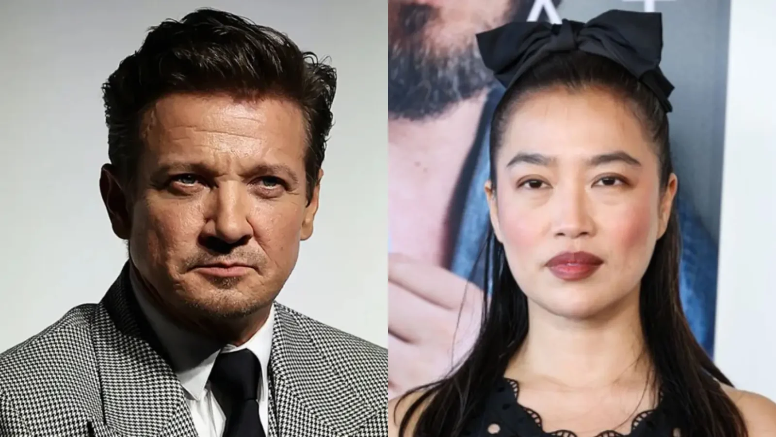 Yi Zhou y Jeremy Renner
