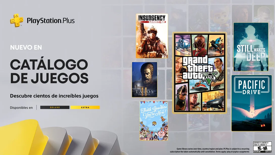 PlayStation catálogo noviembre