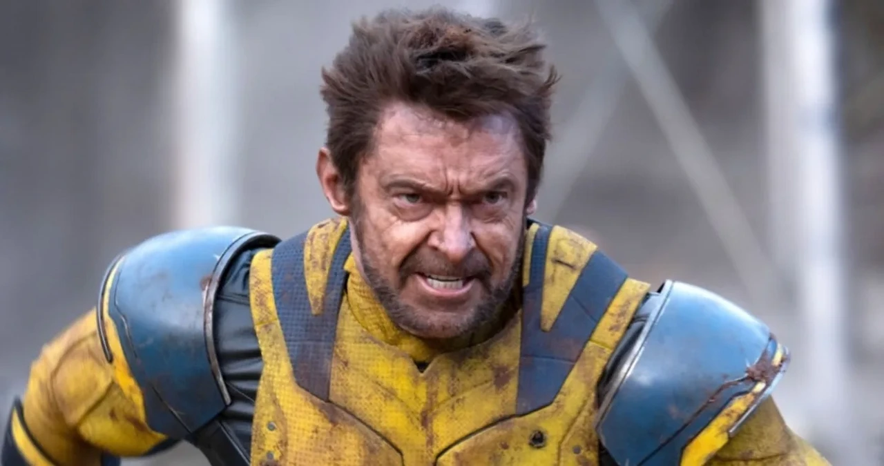 Hugh Jackman con el traje amarillo clásico de Wolverine en Deadpool & Wolverine