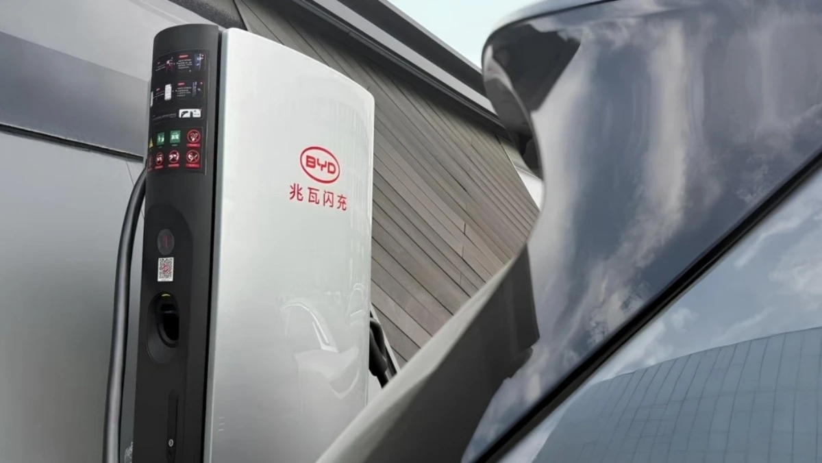 BYD estaciones de carga
