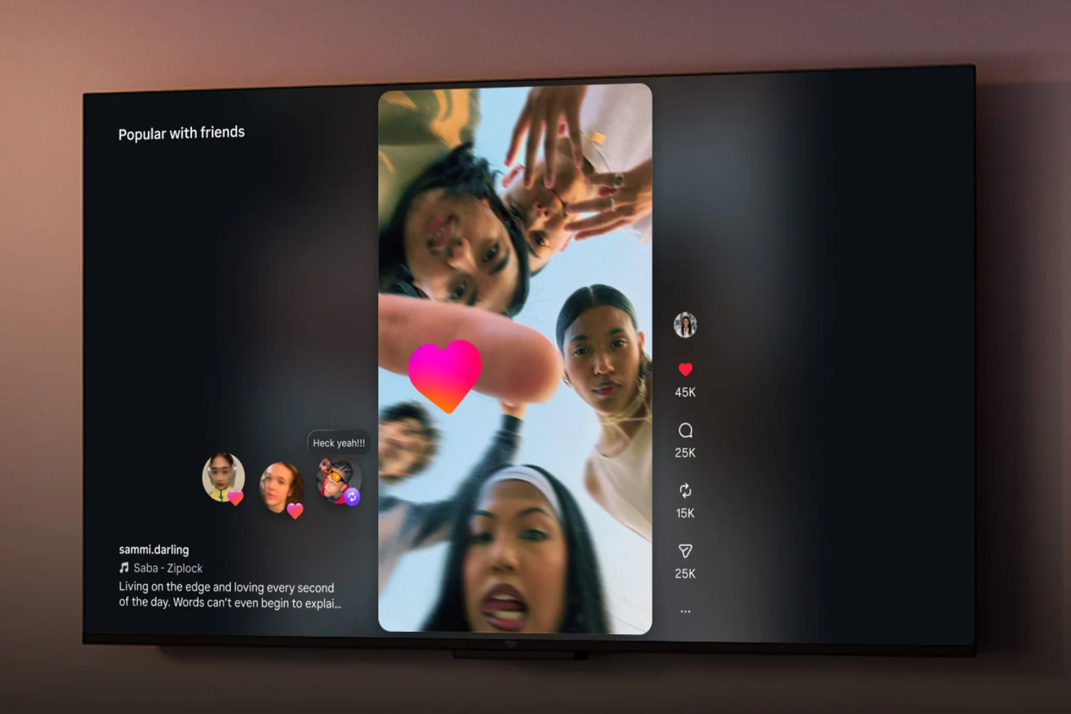 Instagram para TV