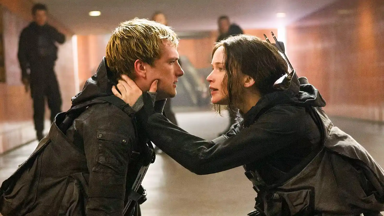 Jennifer Lawrence Josh Hutcherson Los Juegos del Hambre