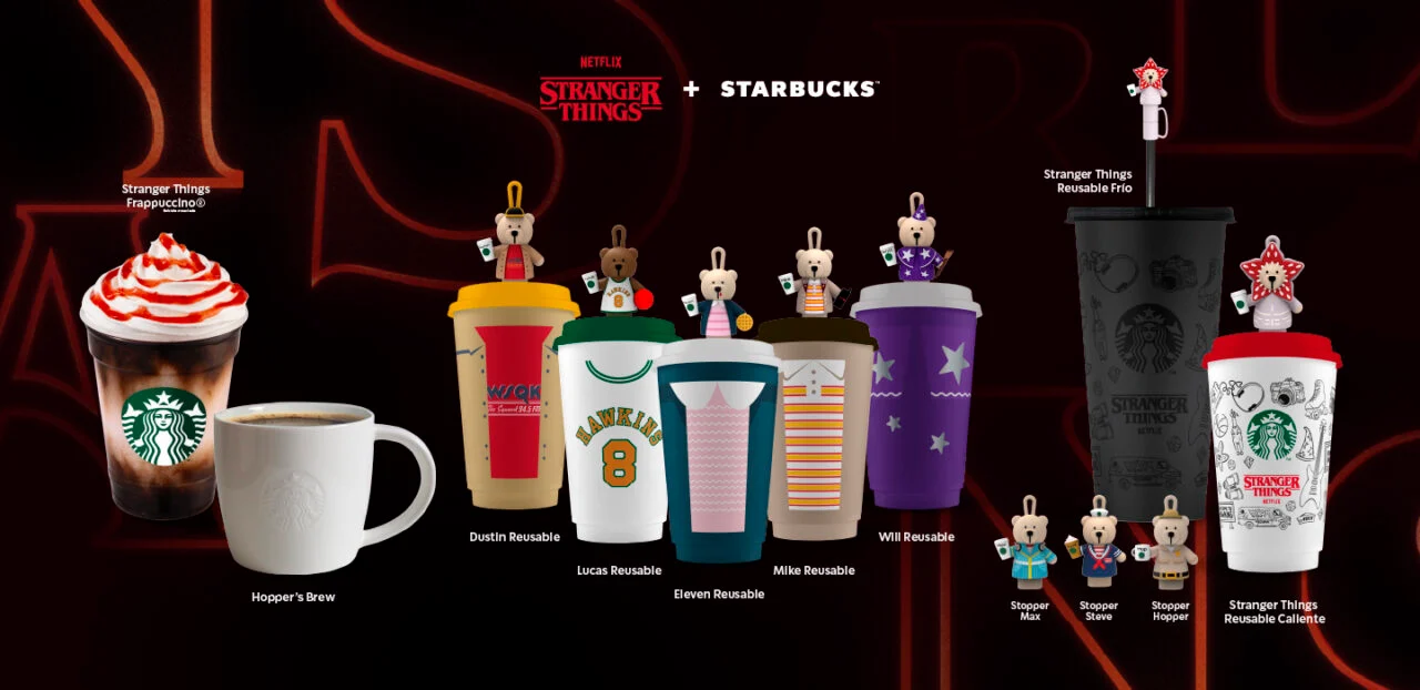 Frapuccino Upside Down: Starbucks se une a Stranger Things con una