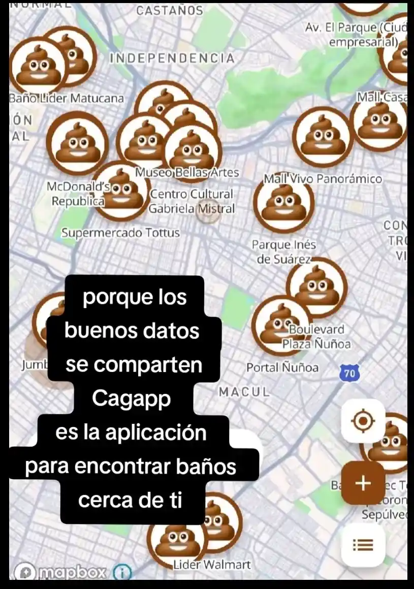aplicación baño