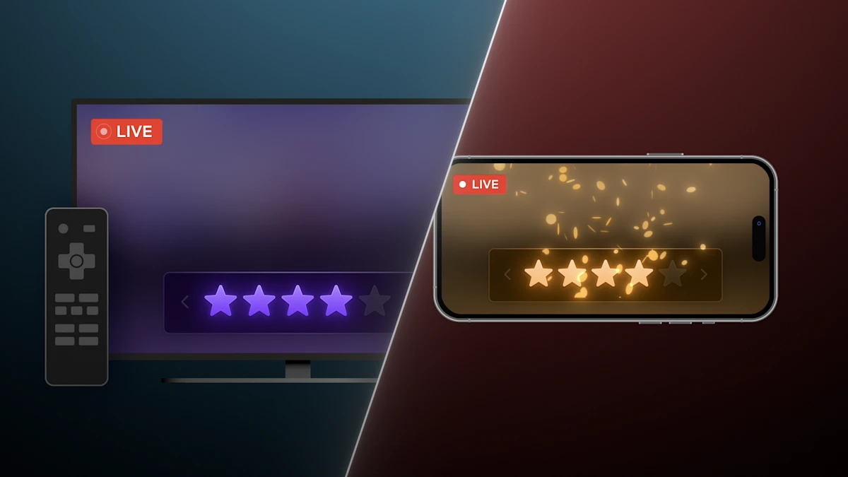 Netflix votar en vivo