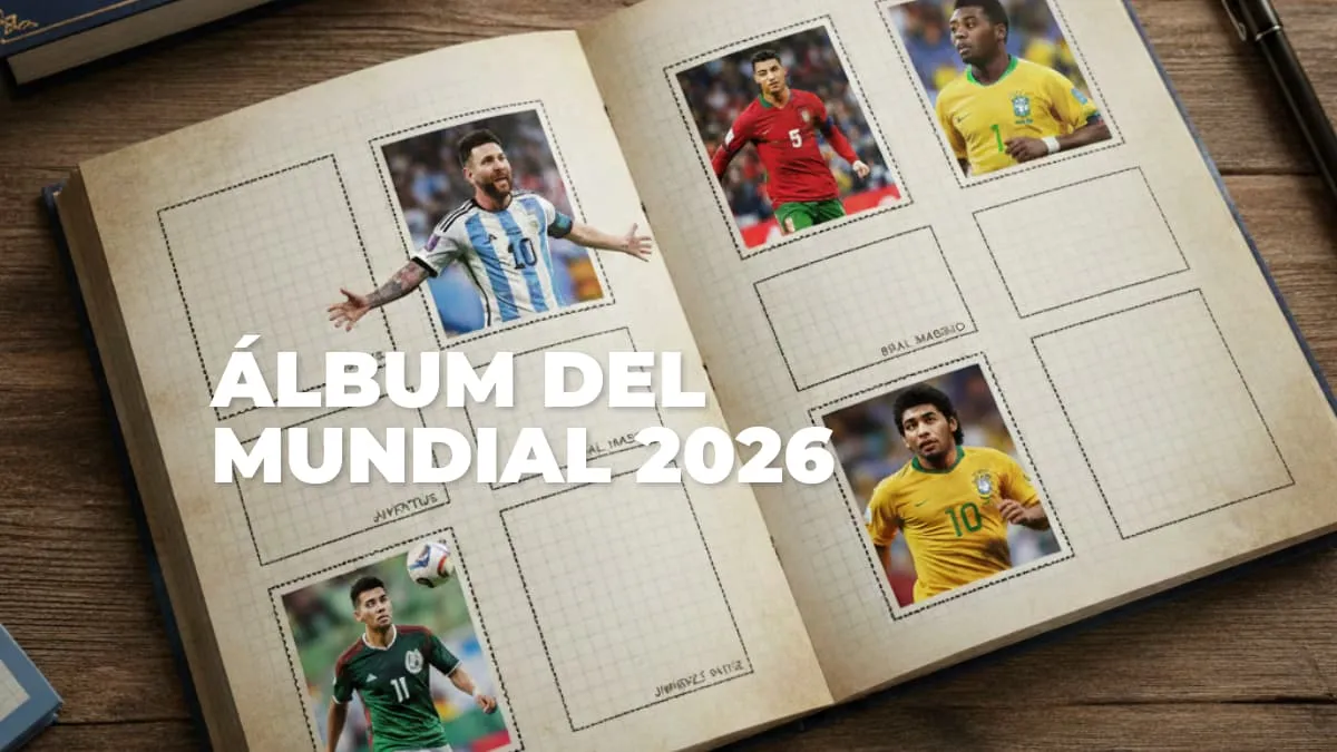 álbum figuritas Panini Mundial