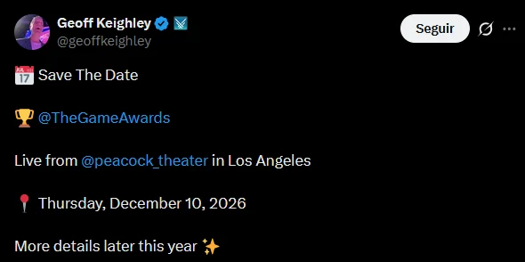 the game awards