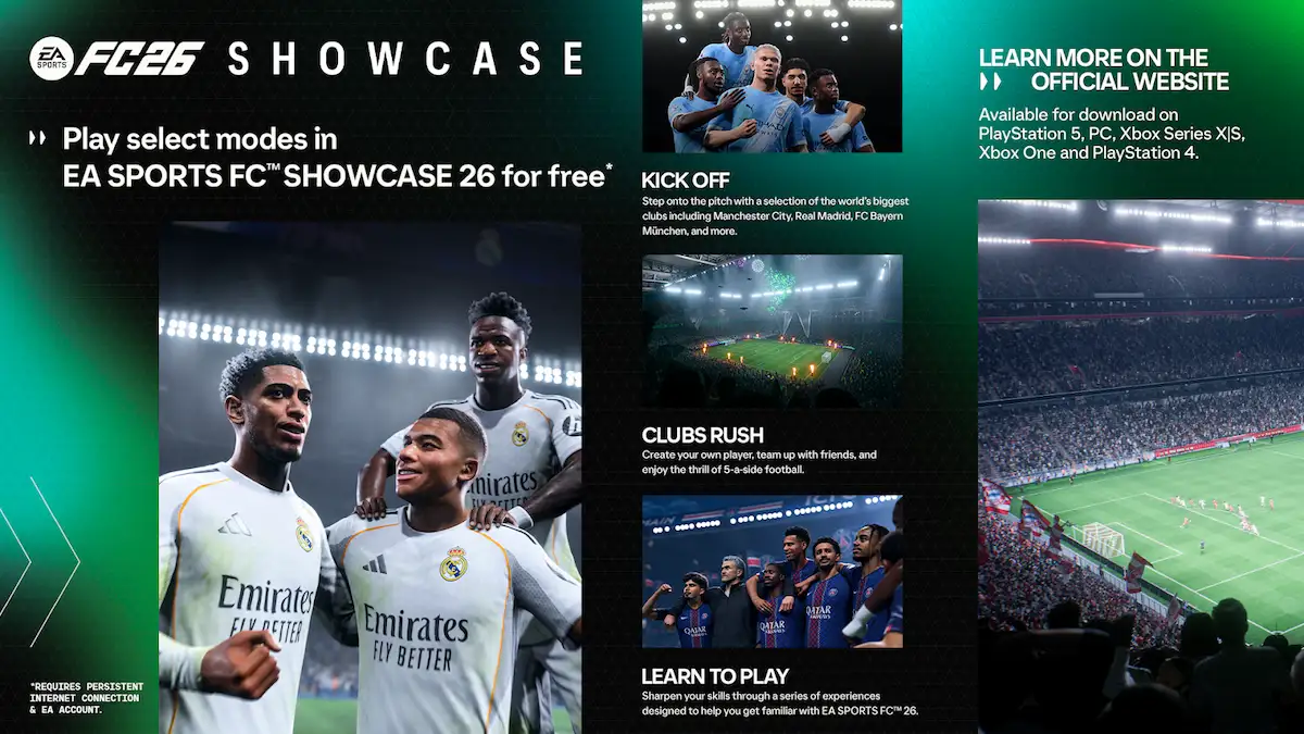 ea fc 26 showcase