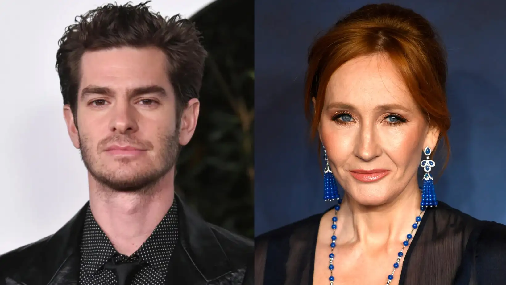 Andrew Garfield y J.K. Rowling